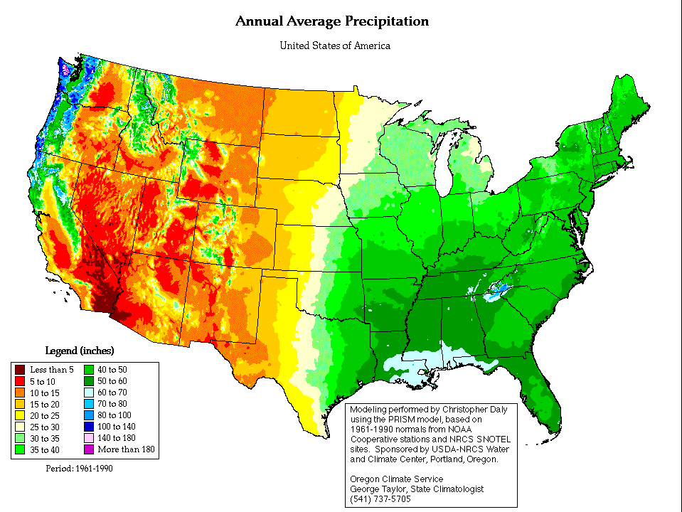 US Rainfall